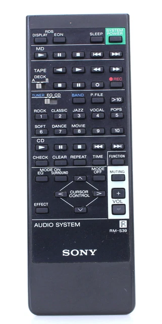 Télécommande YD « Réputation » pour Sony RM-MC33EL pour CD MD Walkman