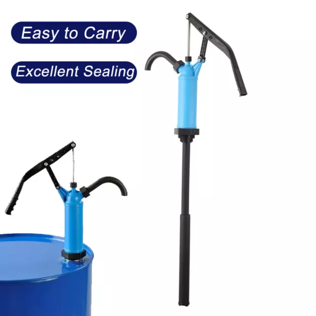 Adjustable Lever Action Drum Barrel Pump to Transfer Any Liquids 5 to 55 Gallon