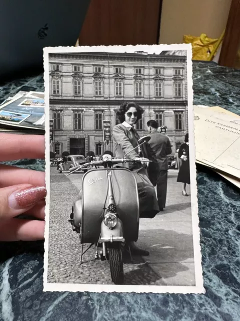 Cartolina Torino 21 Maggio 1950 Vespa Non Viaggiata Bg