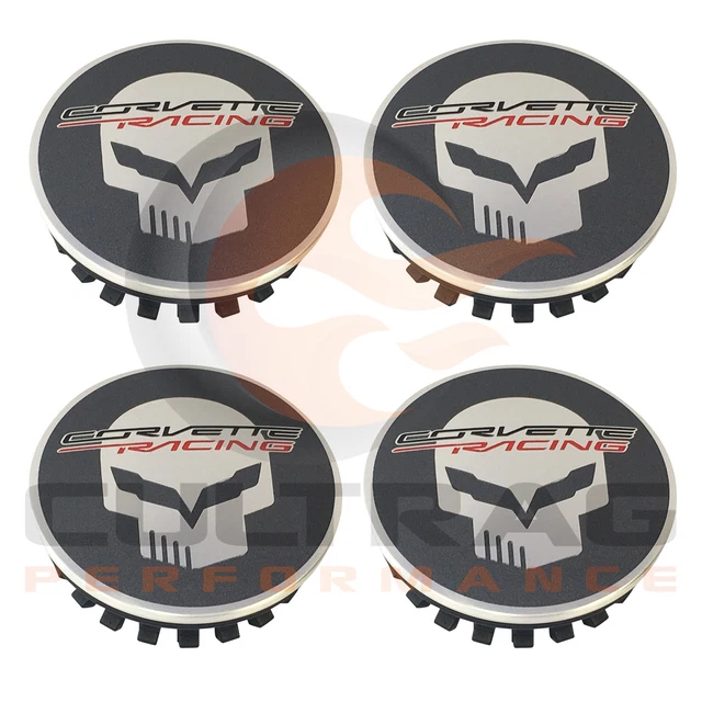 Corvette Wheel Center Caps- FREE Shipping