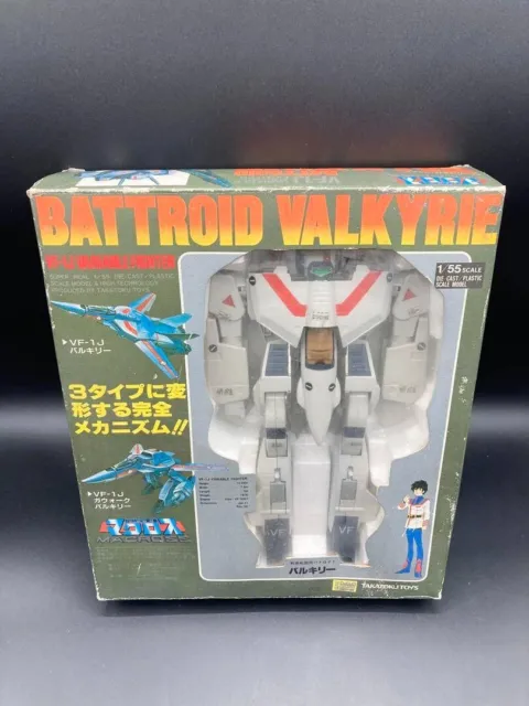 Takatoku Toys Macross VF-1J VARIABLE FIGHTER Battroid Valkyrie 1/55 Figure Japan 2