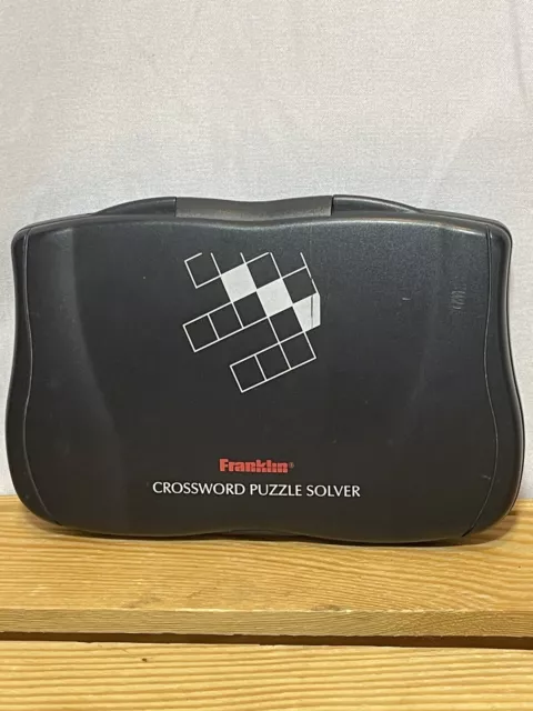 Franklin Crossword Puzzle Solver CWP-206 Electronic Handheld - Works Great!