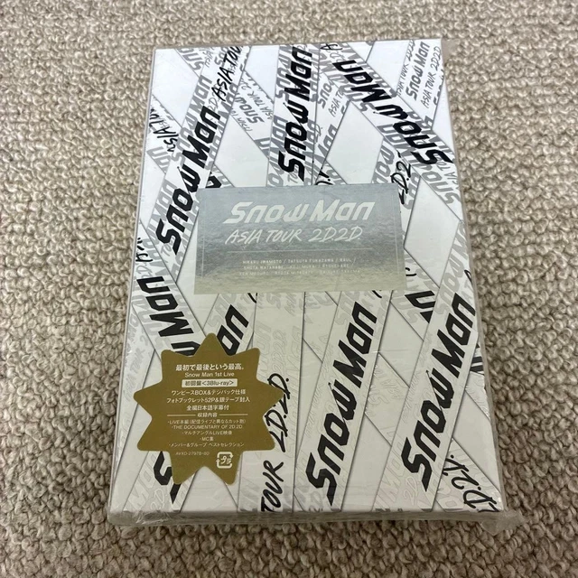 SNOW MAN ASIA Tour 2022 D.D. Blu-ray Japan VF Used with Bonus