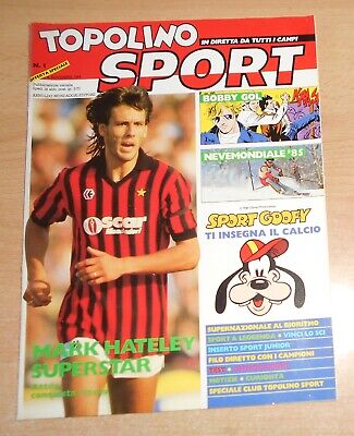 Ed.mondadori Serie Topolino Sport N° 1 1984 Originale !!!!!