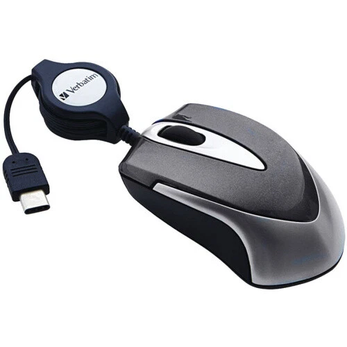 Verbatim USB-C Mini Optical Travel Mouse Black. Huge Saving