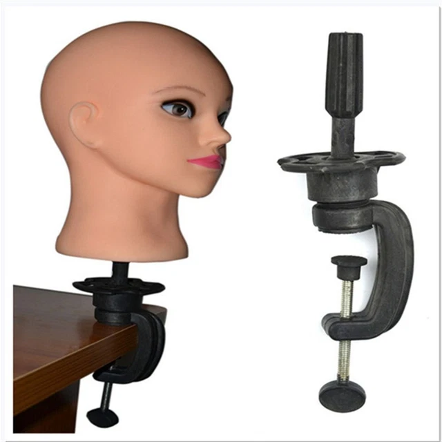 TOOLS TABLE CLAMP Wig Head Stand Hair Accessory Wig Stands Wig Head ...