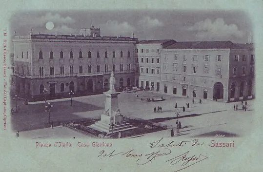 Sassari-Piazza d'Italia-1900