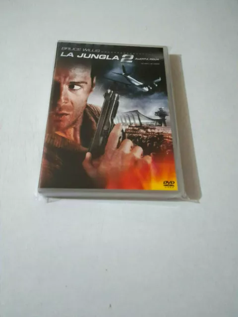 Dvd "La Jungla 2 Alerta Roja" Como Nuevo Bruce Willis Renny Harlin Bonnie Bedeli