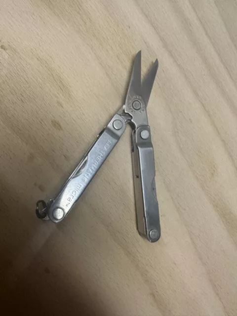 Leatherman USA micra - Schere Messer Taschenmesser Multitool Edelstahl Jahr 2000 3