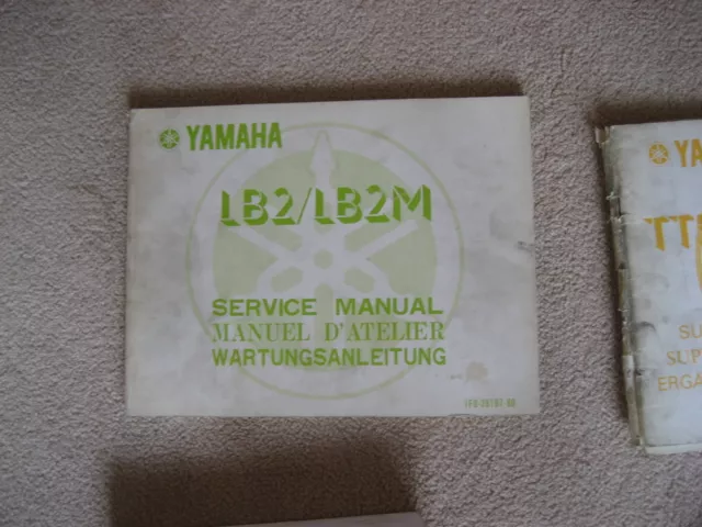 Yamaha Chappy LB50 LB 50 LB2 LB2M Service Repair Workshop Manual