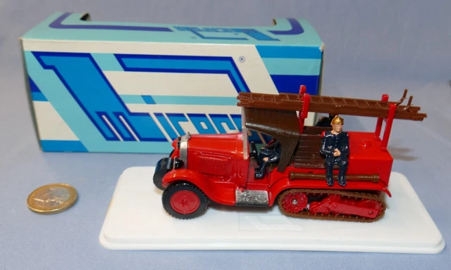 MICAROLA RARE CITROËN C4 Kegresse POMPIER 1/43 base solido EUR 99,00 - FR
