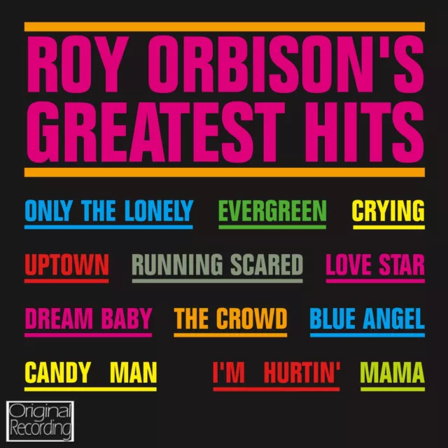 Roy Orbison - Roy Orbison's Greatest Hits CD