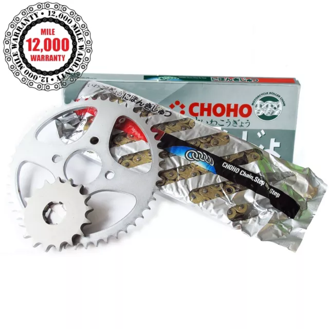 Chain and Sprockets Kit For Suzuki GSF600 S-X Bandit 1995 X-Ring Gold Drive