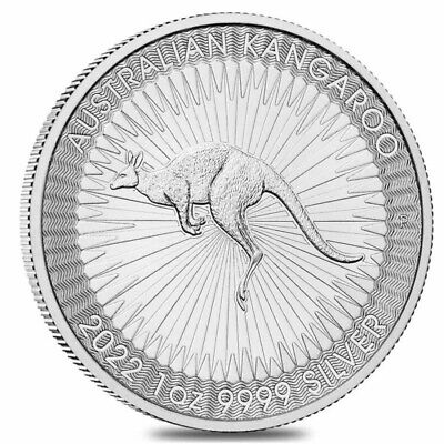 AUSTRALIE 1 Dollar Argent 1 Once Kangourou 2022
