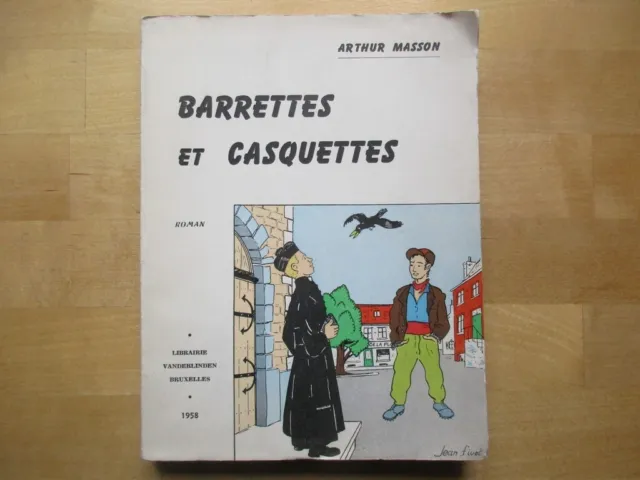 Barrettes Et Casquettes Roman Arthur Masson 1958 Belgique Ardennes