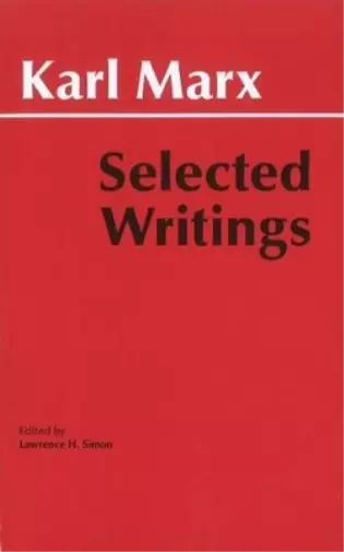Karl Marx Marx: Selected Writings (Tapa blanda) Hackett Classics