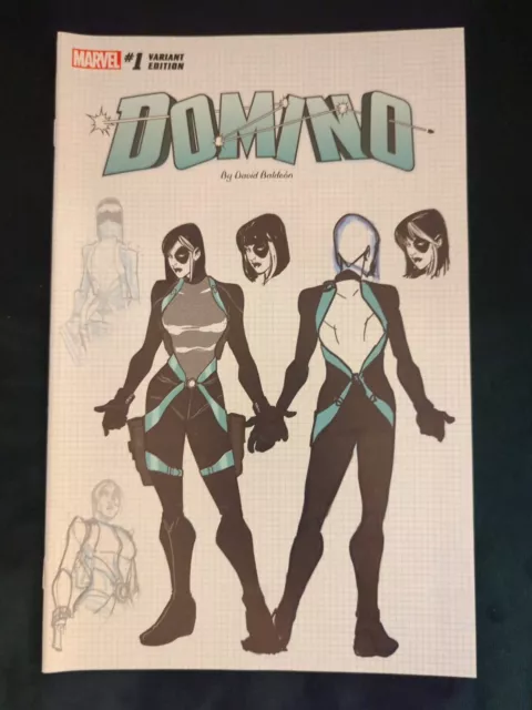 Domino #1 Design Exclusive Variant X-Men Marvel
