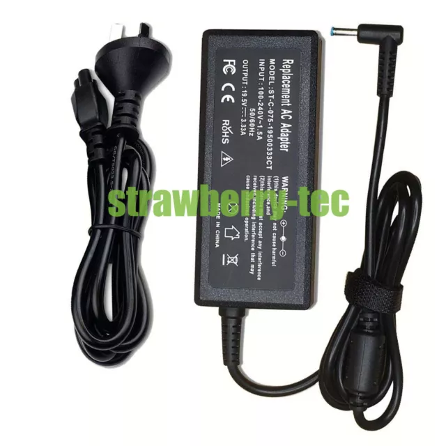 AC Adapter Laptop Charger Power for HP Envy X2 Stream 11-D008TU 11-R007TU