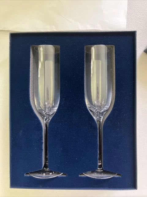 Tiffany's champagne flutes discount