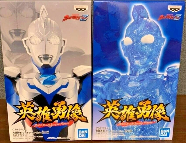 Ultraman Z Figure 2 Types Set Hero's Brave Statue Banpresto New Authentic
