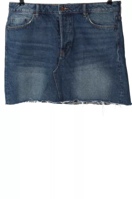 H&M L.O.G.G. Gonna di jeans Donna Taglia IT 48 blu stile casual