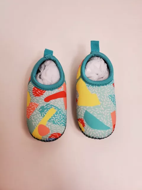 Toddler Water Shoes - Swim Aqua Socks for Kids - Size 5 Toddler, Sprinkles