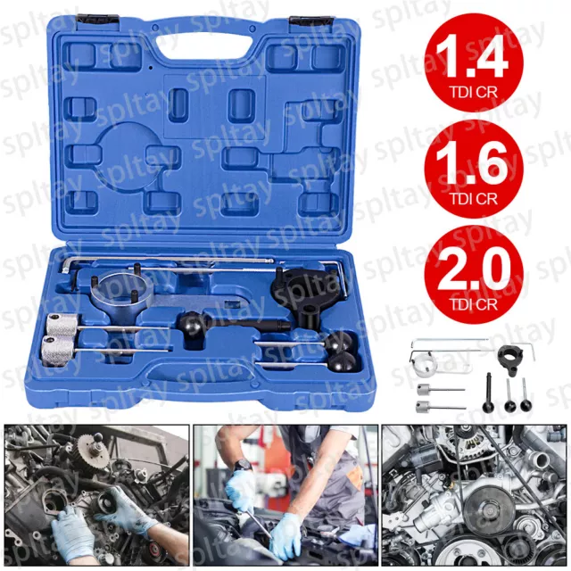 Zahnriemen Wechsel Werkzeug Motor-Einstellwerkzeug für VW Audi 1.6 2.0 TDI