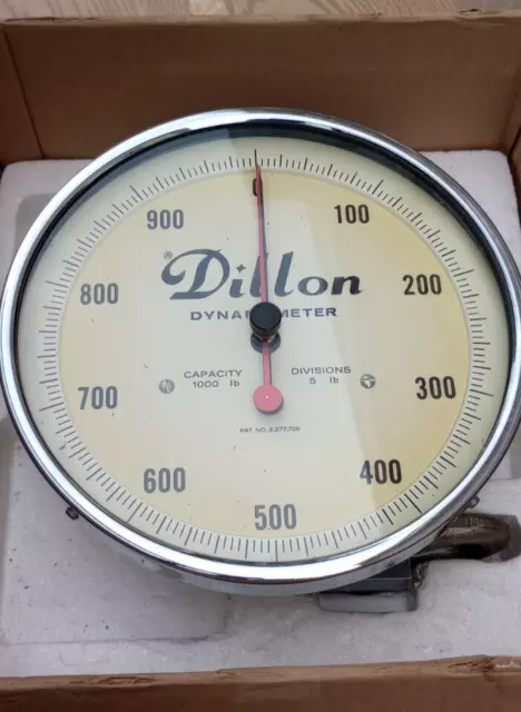 Dillon Dynamometer 1000 lb Capacity, 5 lb Division