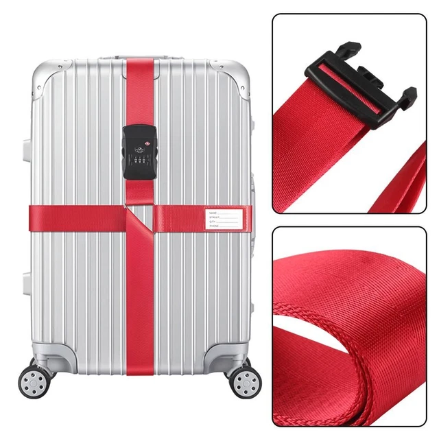 TSA Password Customs Lock Straps Belt Luggage Straps Luggage Belt Packing Strap
