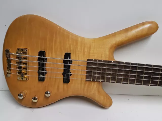 1996 WARWICK CORVETTE 5 STRING BASS - made in GERMANY - MEC PICKUPS