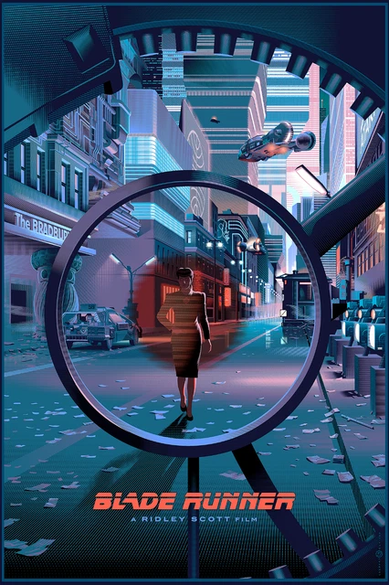 Blade Runner poster Laurent Durieux Variant  No Expectation Boulevard #/325