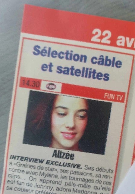 Lot De Cartes Postales Officielles Alizée Panini 2001 - Collection Vintage - Bon état