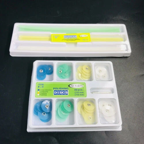 Dental Composite Resin Finishing & Polishing No.1.075 Disc + Strip + Mandrel