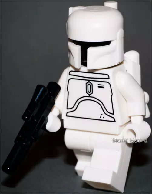 Lego Star Wars - Mint White Original 2010 Boba Fett - Ultra Rare + Gift - New