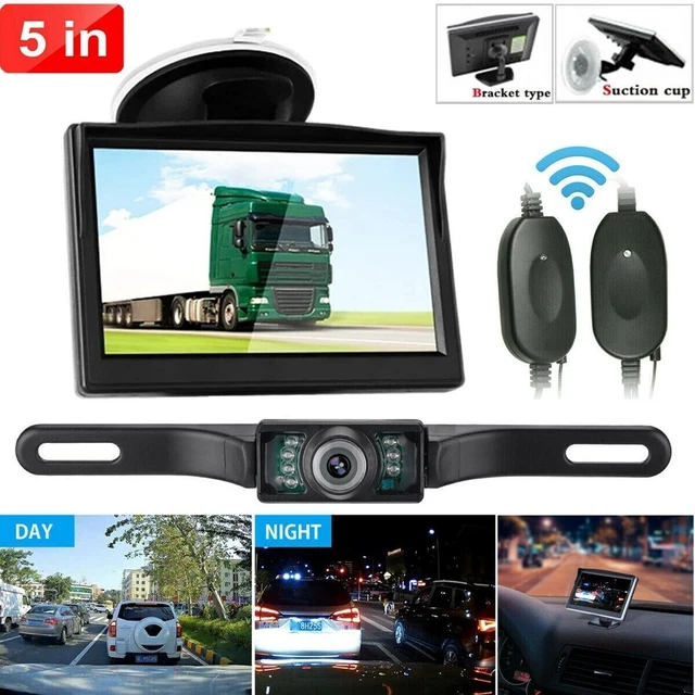 BACKUP CAMERA WIRELESS Car Rear View HD Parking System Night Vision 5 