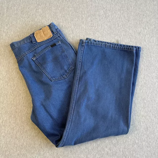 VINTAGE GENUINE ROEBUCKS Denim Men's USA Sears Blue Jeans - Tag Size ...