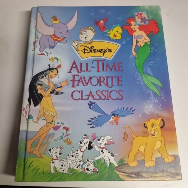 Disney's All Time Favorite Classics, Children's Story Book, 13 Classic Stories