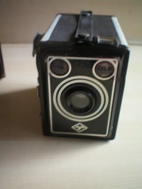 AGFA KASTEN KAMERA mit TASCHE