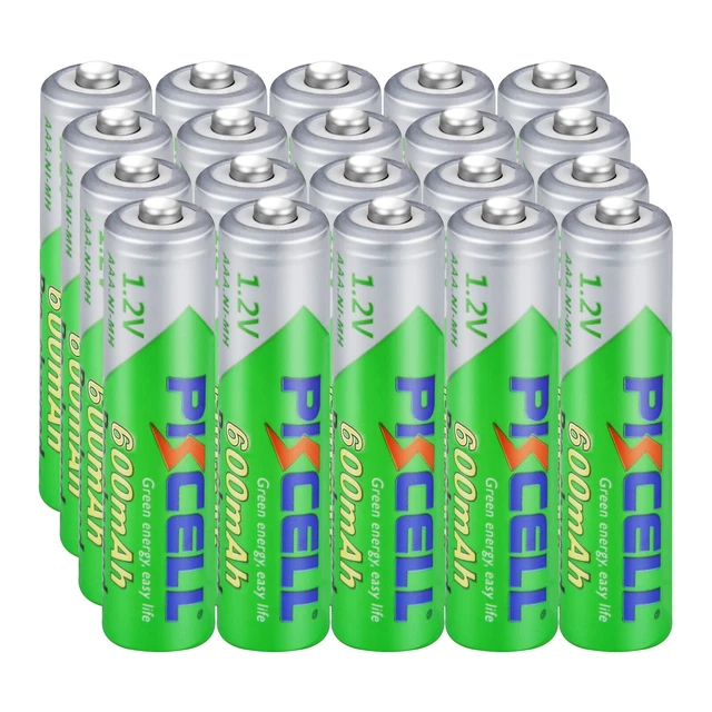 LOT NIMH AAA Rechargeable Batteries 1.2v 600mAh NiMH Triple A Battery