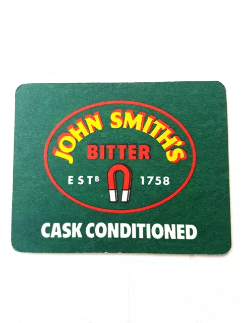 Vintage JOHN SMITH'S - Bitter ...  Cat No'104 Beer mat/Coaster