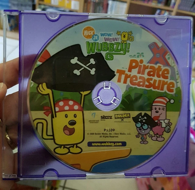 WOW WOW WUBBZY - Pirate Treasure (disc only NTSC) DVD MOVIE
