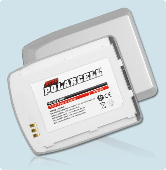polarcell BATTERIA PER LG KE500 KE508 KE550 LGLP-GBIM 900mAh LI-POLY BATTERIA