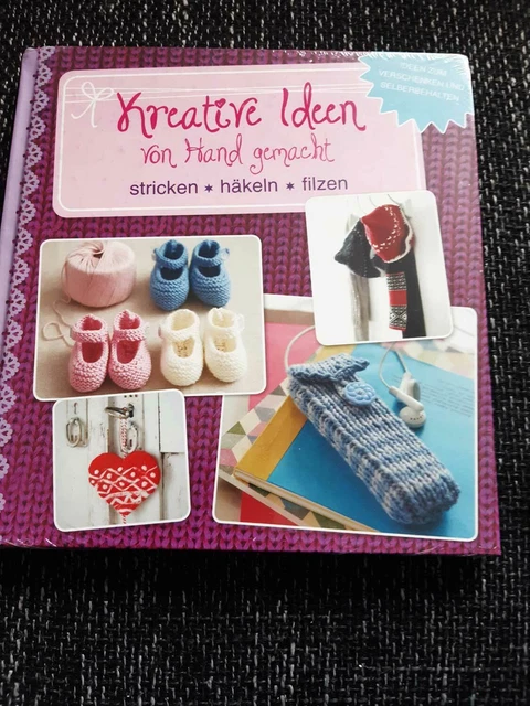 Kreative Ideen von Hand gemacht - stricken häkeln filzen
