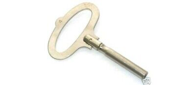Clock Key Square Hole 3.50mm #5 for French or Foreign, Large Antique Clock Parts 2