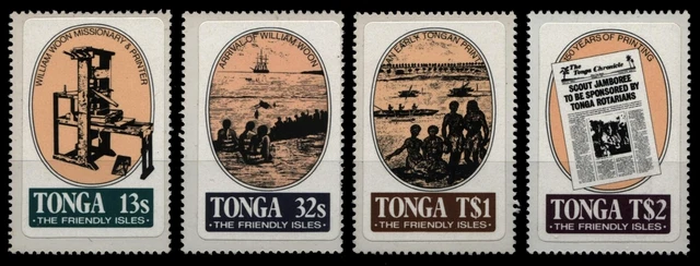 Tonga 1983 - Mi-Nr. 861-864 ** - MNH - Buchdruck