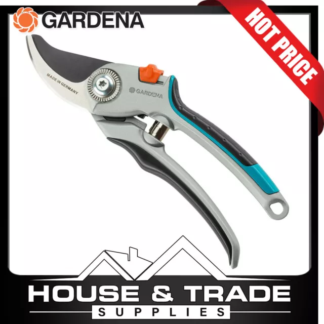 Gardena Secateurs Bypass 25mm Aluminium Garden Shears 8906-25