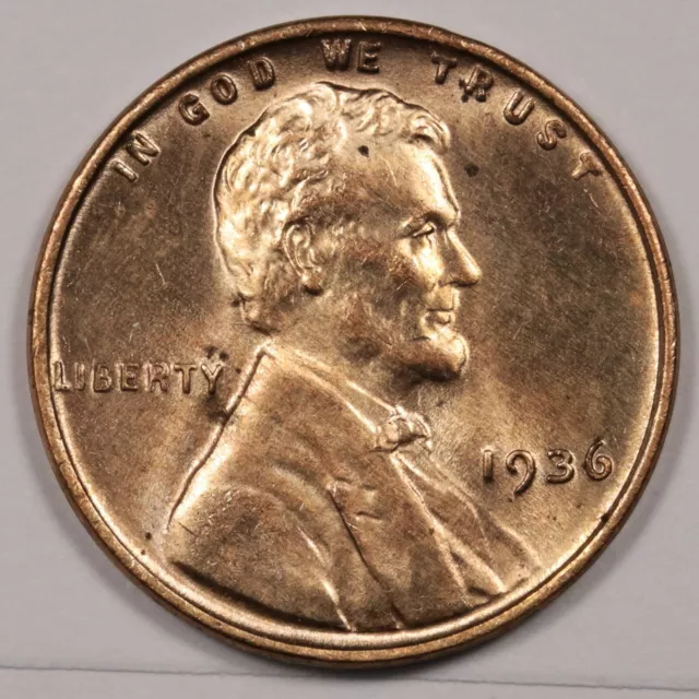 1936 Lincoln Head Cent.  Choice BU.  175837
