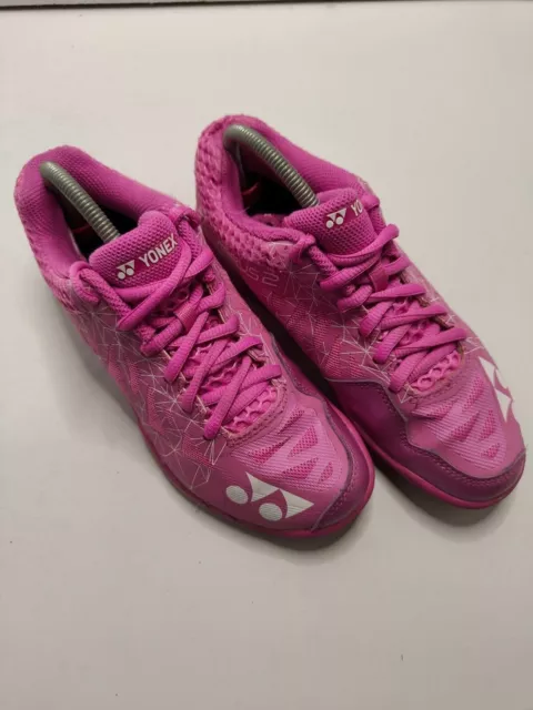 Yonex Womens Aerus 2 Power Cushion Pink Badminton Shoes size 6.5