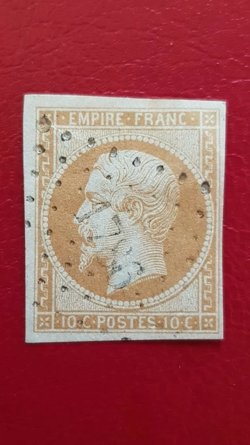 France 1850 - Timbre Classique Oblitéré Y T n° 1, Cérès, 1 franc, bistre jaune