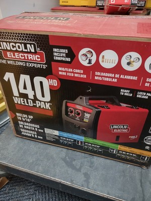 Lincoln Electric 140 HD WELD pak MIG Pro 140hd Wire Feed Welder K2514-1 - NEW